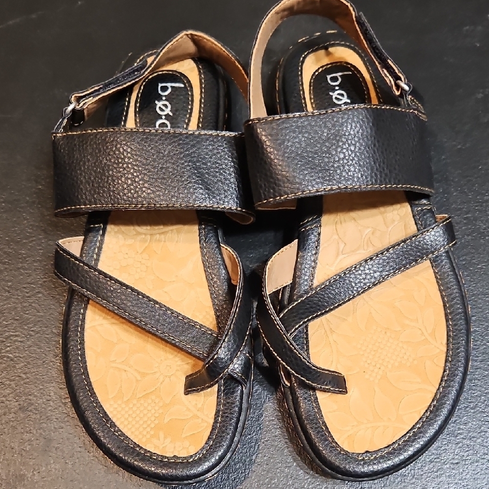Boden Black and Tan Women's Sandals 006